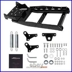 ATV Plow Mount for John Deere/Polaris UTV 2000-2024 Steel Black Coated