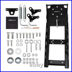 ATV Plow Mount for John Deere/Polaris UTV 2000-2024 Steel Black Coated