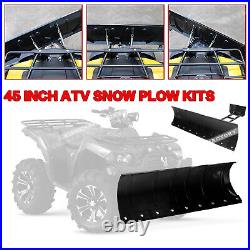 Adjustable 45-48 inch with Mounting Kits Universal Steel UTV ATV Snow Plow