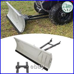 Adjustable Complete Universal 48 Steel Blade Kit For ATV Snow Plow