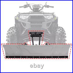 Adjustable Snow Plow Blade steel 48- 60 Width Universal For UTV ATV WithHardware