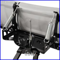 Adjustable Snow Plow Blade steel 48- 60 Width Universal For UTV ATV WithHardware