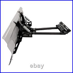 Adjustable Snow Plow Blade steel 48- 60 Width Universal For UTV ATV WithHardware