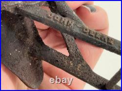 Antique Cast Iron John Deere Salesman Sample Plow FFA Dealer Display SEE PICS