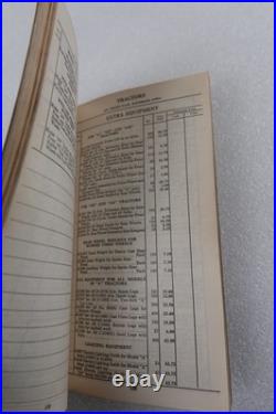 Antique Deere And Webber Farm Tractors & Plows Price List 1938 #1 Minneapolis