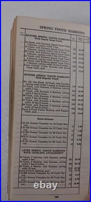 Antique Deere And Webber Farm Tractors & Plows Price List 1938 #1 Minneapolis