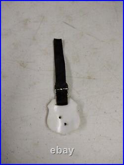 Antique Early John Deere Advertising Deer & Plow Mother Of Pearl Watch Fob