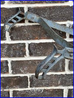 Antique Single Wheel Cultivator Plow Garden Tool Early John Deere Style