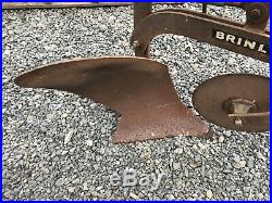 BRINLY 8 Plow INTEGRAL SLEEVE HITCH (early Style) CUB CADET JOHN DEERE