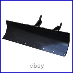 Black 60 Straight Blade Snow Plow Kit For John Deere Gator XUV 625i 2011-2019
