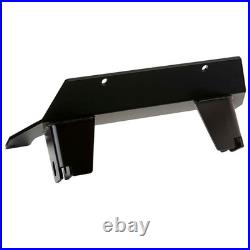 Black 72 Straight Blade Snow Plow Kit For John Deere Gator XUV 825i 2011-2019