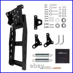 Black Plow Mount for John Deere UTV 2000-2024 Steel Corrosion Resistant