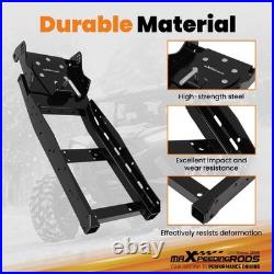 Black Plow Mount for John Deere UTV 2000-2024 Steel Corrosion Resistant