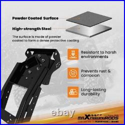 Black Plow Mount for John Deere UTV 2000-2024 Steel Corrosion Resistant