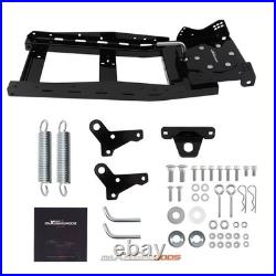 Black Plow Mount for John Deere UTV 2000-2024 Steel Corrosion Resistant