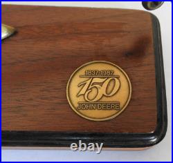 Bronze 150th Anniversary 1837-1987 Dealer Award John Deere Single Shovel Plow