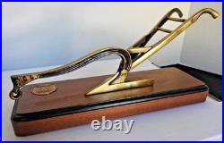 Bronze 150th Anniversary 1837-1987 Dealer Award John Deere Single Shovel Plow