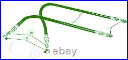 COMPLETE HOSE KIT FOR DEERE 54 PLOW SNOW BLADE ANGLE & LIFT With COUPLERS FITTINGS