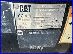 Cat Skid Steer Snow Plow 86 177-1990 Snowplow Lightly Used OEM Hydraulic Angle