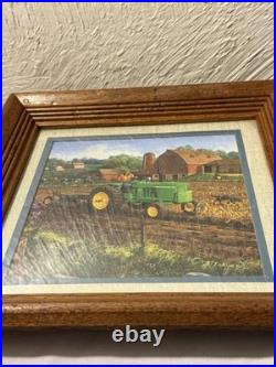 Charles Freitag Bumper Crop Series 60, John Deere 4020 Tractor Plowing Set EUC