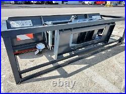 DOZER BLADE 86 TMG Dirt Pusher SKID STEER LOADER Attachment Kubota Bobcat 4 Way