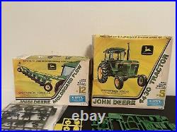 ERTL 1/25 JOHN DEERE 4430 tractor and moldboard plow