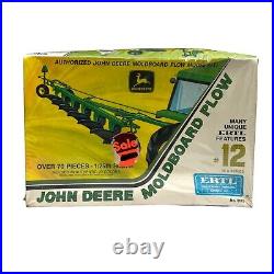 ERTL John Deere Moldboard Plow 1/25 Model Kit #12 No. 8012 Vintage Sealed