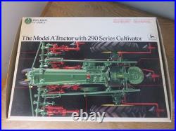 Ertl 1/16 John Deere Model A Tractor With 290 Cultivator / Precision Series #2 Ertl 1/16 John Deere Model A Tractor With 290 Cultivator / Precision Series #2