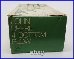 Ertl 1/16 John Deere Tractor 4 Bottom Plow # 527 Wow