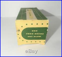 Ertl Eska John Deere Toy Plow 2 bottom 1950's 1/16 Scale Original Box