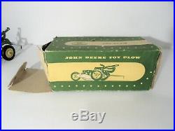 Ertl Eska John Deere Toy Plow 2 bottom 1950's 1/16 Scale Original Box