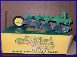 Ertl Eska Vintage John Deere 4 Row Bottom Plow 116 Rare Original Box EXCELLENT