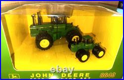 Ertl John Deere 1/32 & 1/64 8640 4WD tractor Duals 2008 Plow City #16174A #72