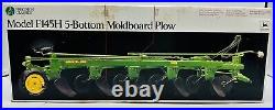 Ertl Precision Classics F145H John Deere 5-Bottom Moldboard Plow 116 Scale NIB