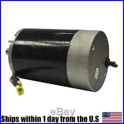 Fisher Poly Caster Snow Plow New Style Motor with Tooth Cogged Pulley OEM Spec