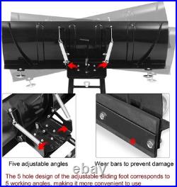 For Polaris Sportsman 335/400/450/500 Blade ATV UTV 45 Snow Plow Kit Universal