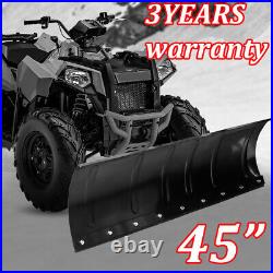 For Polaris Sportsman 335/400/450/500 Steel Blade ATV UTV 45 inch Snow Plow Kit