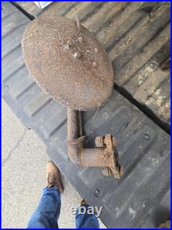 Ford Ferguson Dearborn plow rear steel tail wheel Assembly