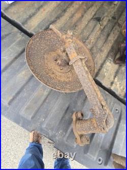 Ford Ferguson Dearborn plow rear steel tail wheel Assembly