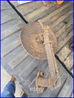 Ford Ferguson Dearborn plow rear steel tail wheel Assembly