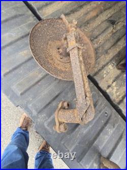 Ford Ferguson Dearborn plow rear steel tail wheel Assembly