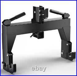GARVEE 3000 LBS 3 Point Quick Hitch Black Category 0 1 Tractor Attachment New
