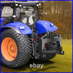 GARVEE 3000 LBS 3 Point Quick Hitch Black Category 0 1 Tractor Attachment New