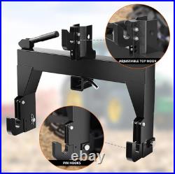 GARVEE 3000 LBS 3 Point Quick Hitch Black Category 0 1 Tractor Attachment New