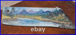 Handpainted John Deere Plow Blade Back Is Stamped DeerE6CA217A Solid Handpainted John Deere Plow Blade Back Is Stamped DeerE6CA217A Solid