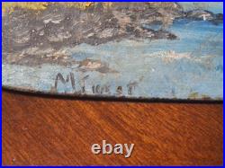 Handpainted John Deere Plow Blade Back Is Stamped DeerE6CA217A Solid Handpainted John Deere Plow Blade Back Is Stamped DeerE6CA217A Solid