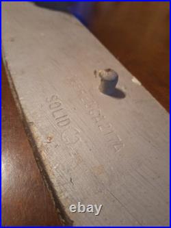 Handpainted John Deere Plow Blade Back Is Stamped DeerE6CA217A Solid Handpainted John Deere Plow Blade Back Is Stamped DeerE6CA217A Solid