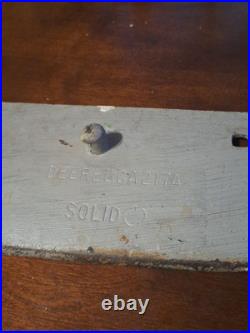 Handpainted John Deere Plow Blade Back Is Stamped DeerE6CA217A Solid Handpainted John Deere Plow Blade Back Is Stamped DeerE6CA217A Solid