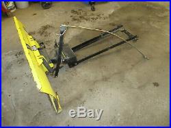 JOHN DEERE 48 SNOW PLOW 240 245 260 265 285 320 Can be modified for 325 345 355