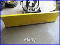 JOHN DEERE 54 Front Hydraulic Blade or Snow Plow for JD Models 425 445 455